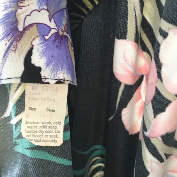 Vintage Hawaiian Dress Sz 8 - Picture 6 of 7